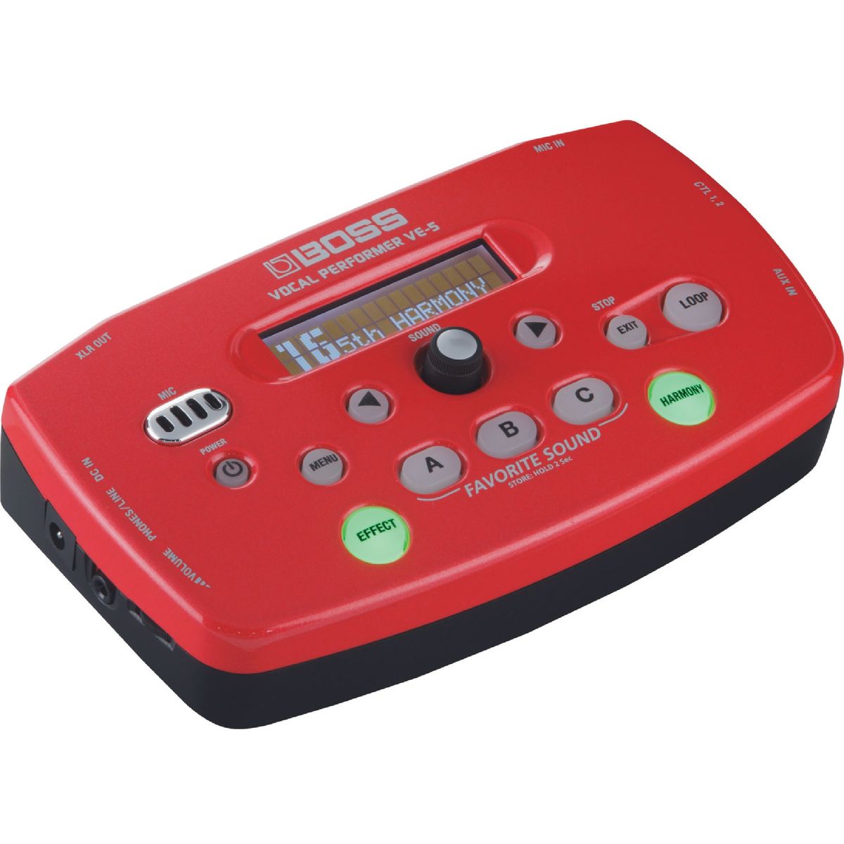 Processador Vocal Compacto VE-5 RD - Boss-1